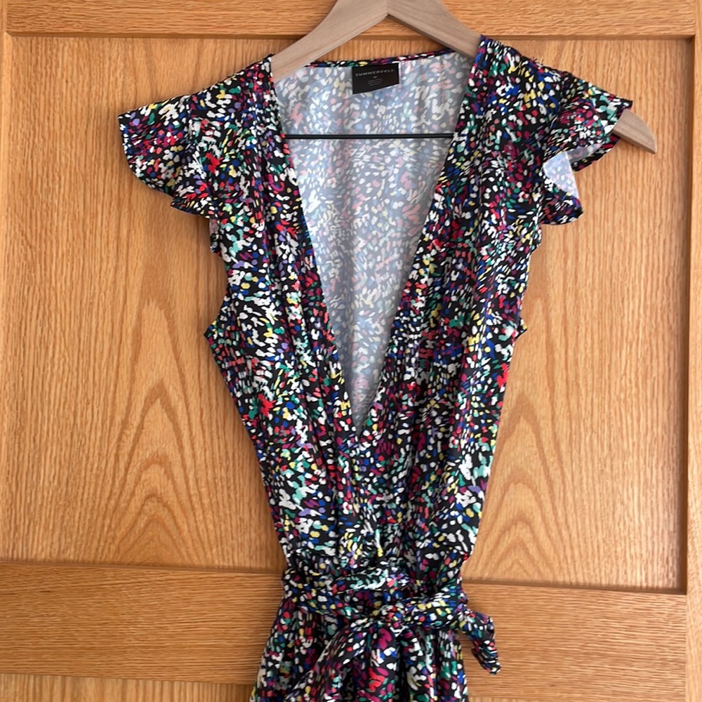 Summersalt wrap tie dress size M
